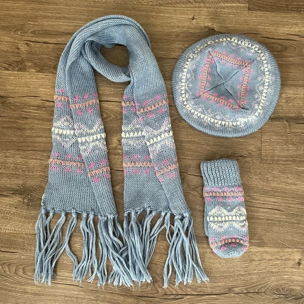 Women vintage winter set